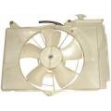  TOYOTA YARIS- 00/06 RADYATÖR FAN DAVLUMBAZI KOMPLE (SU DEPOSU İLE BİRLİKTE) (5KANAT) (BEYAZ)